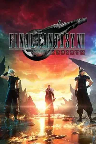 cover art for Final Fantasy VII Rebirth