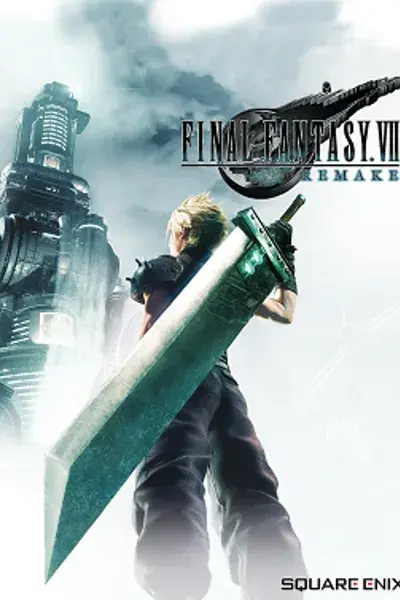 cover art for Final Fantasy VII Remake