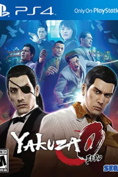 cover art for Yakuza 0