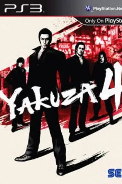 cover art for Yakuza 4