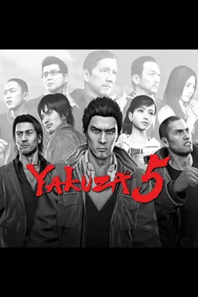 cover art for Yakuza 5